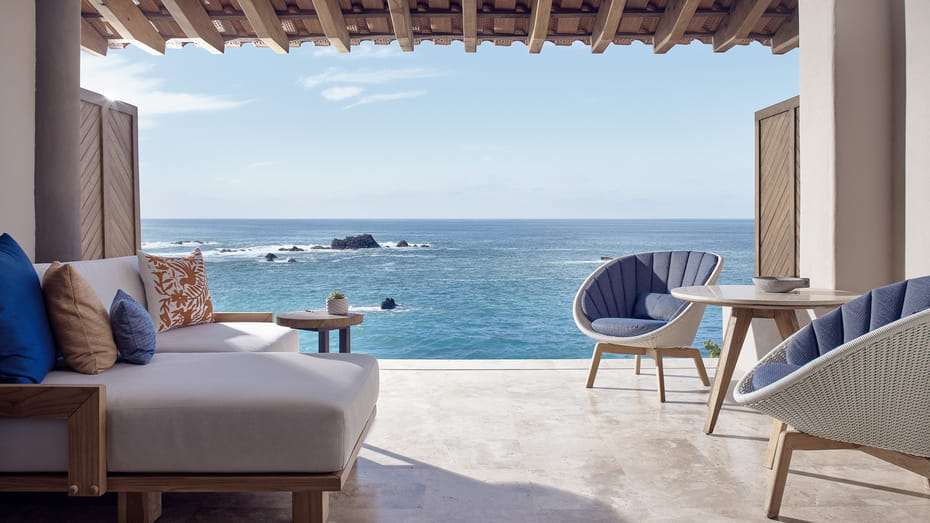 Four Seasons Punta Mita casita with Huichol craftsmanship and natural light