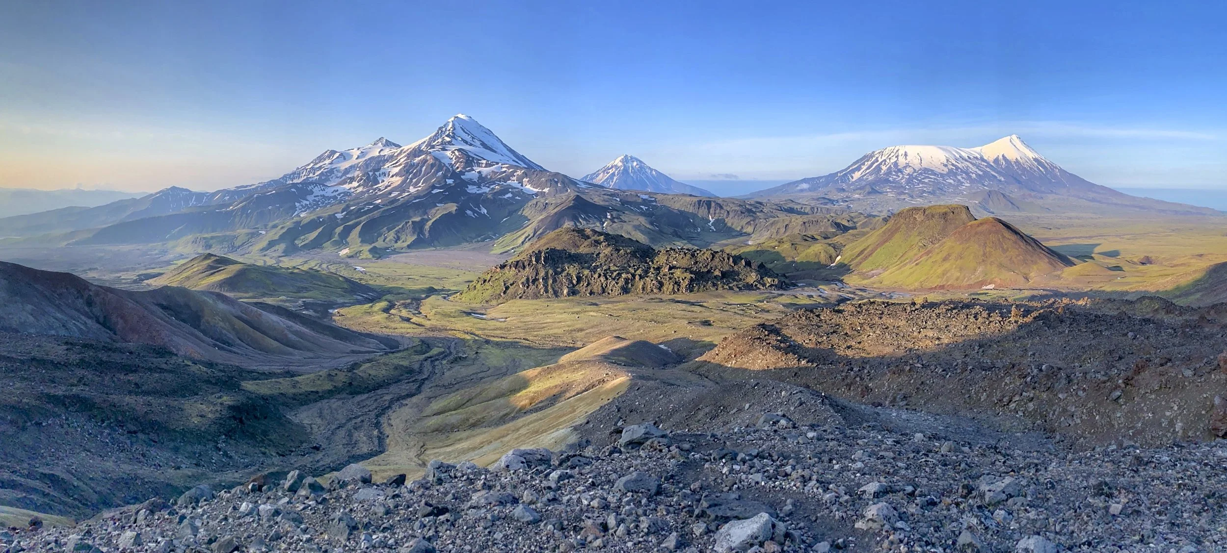 Kamchatka volcano landscape